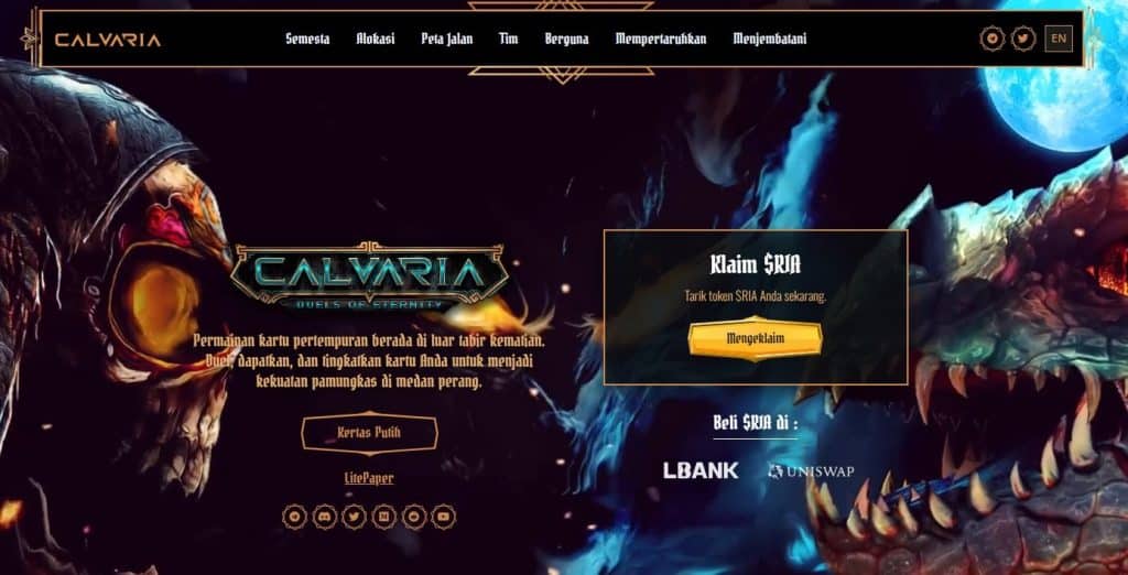 Calvaria - Game Play-to-Earn Gratis