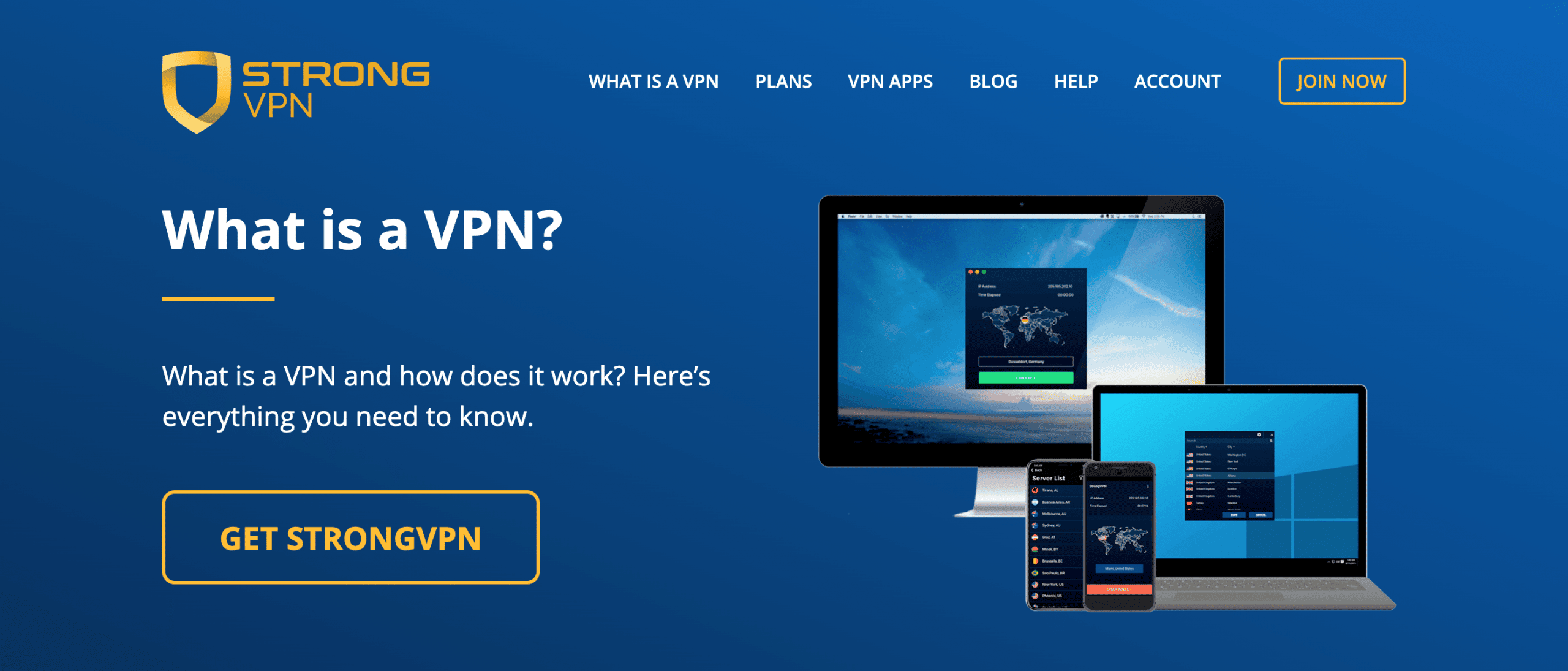 I migliori VPN da scegliere: StrongVPN