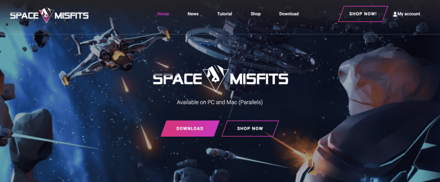Space Misfits: il crypto game della blockchain Enijn