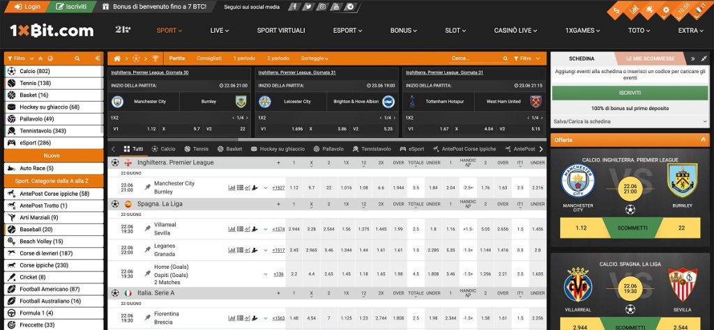 migliori bookmakers stranieri