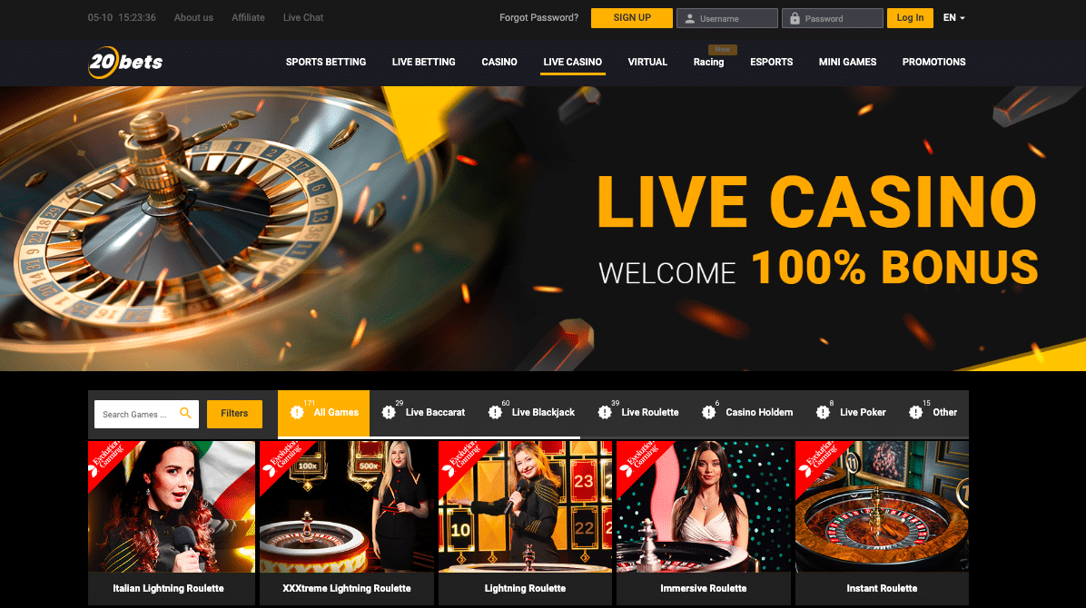casino non aams 20bets