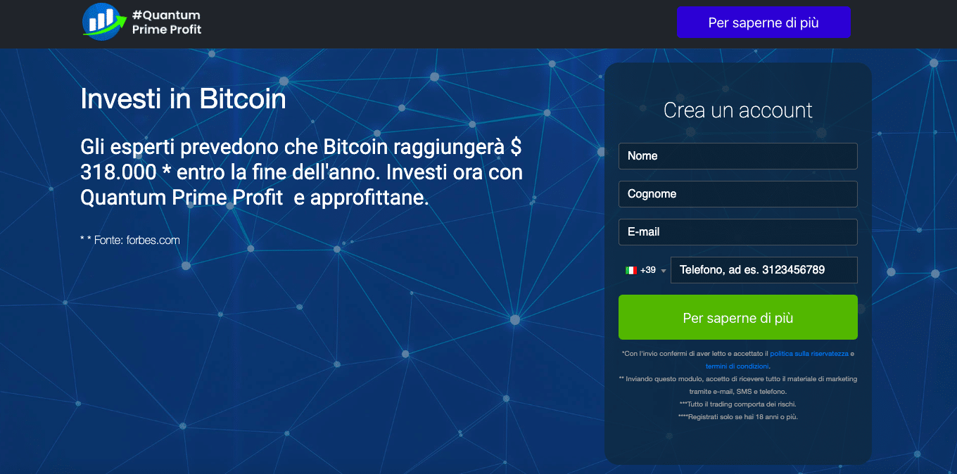 Quantum Prime Profit Recensioni 2024 e Opinioni. Tutta la verità.