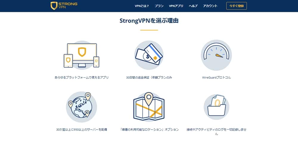 StrongVPN ネットワーク帯域幅で最高 