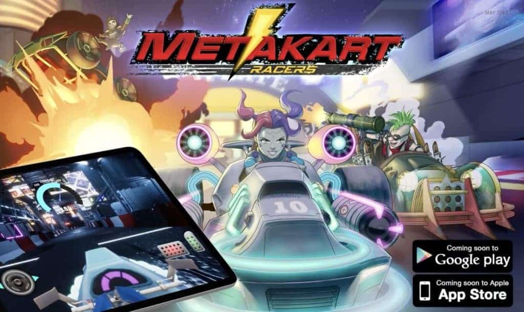 Metakart racers（メタカートレイサーズ）の画面接写