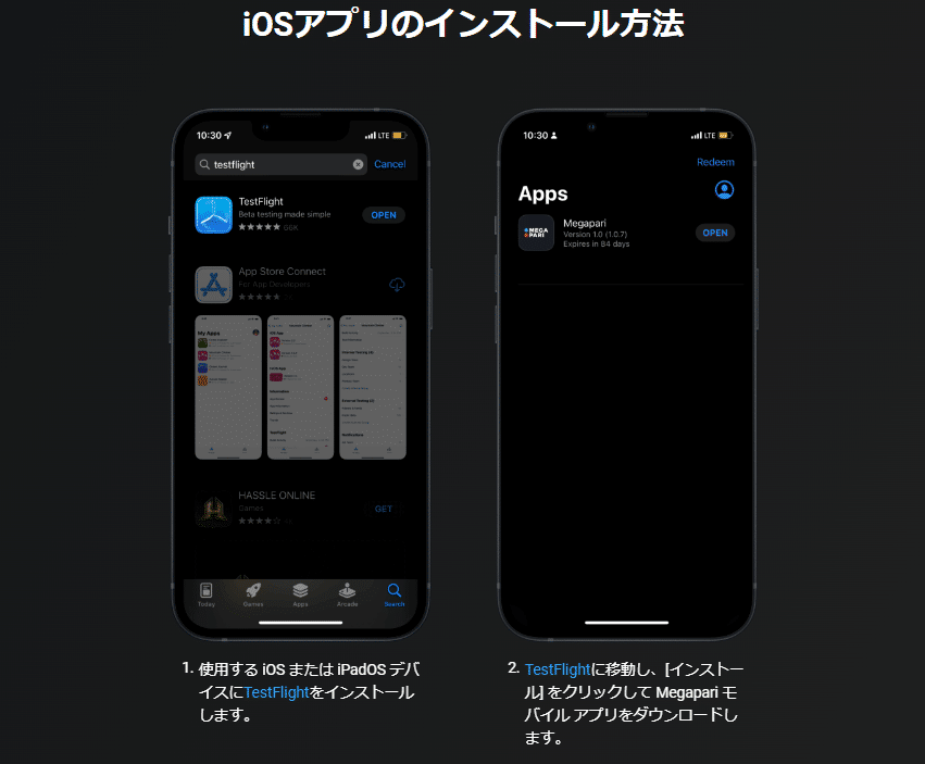 iPhone版アプリ