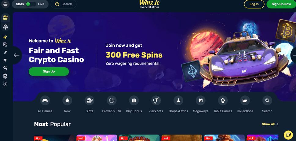 Winz.io-無料オンラインカジノ