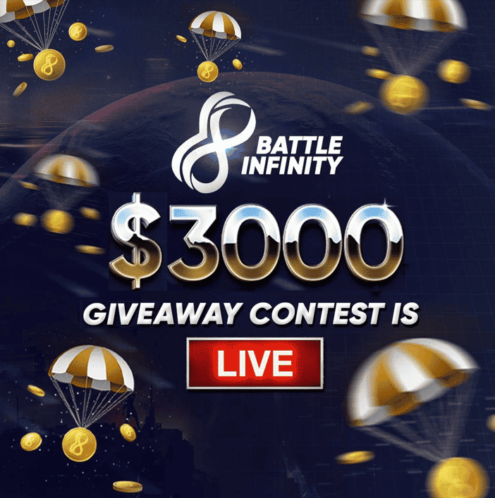 battle infinity giveaway contest