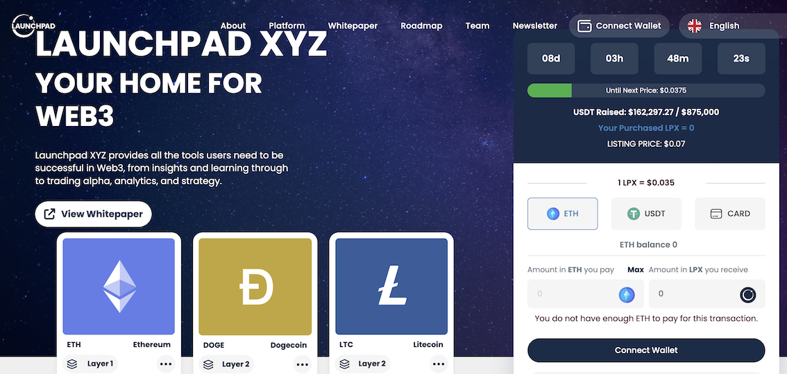 Kas yra Launchpad XYZ? 