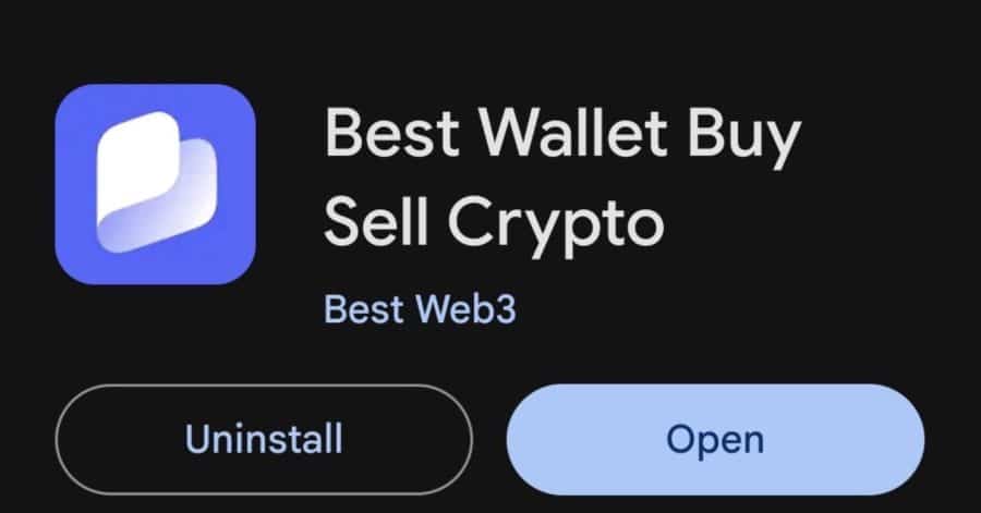 Best Wallet aplikācija