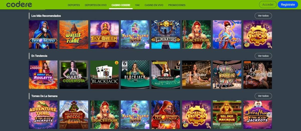 codere es de los mejores casinos en guadalajara online y físico