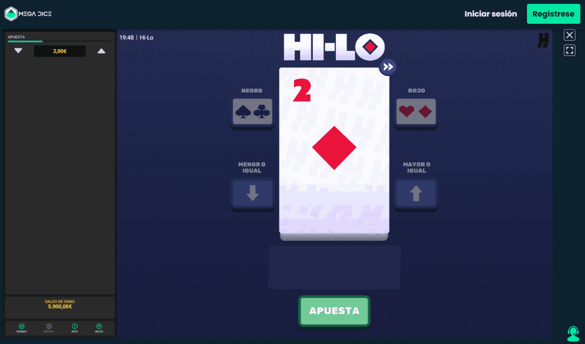 hilo casino mega dice