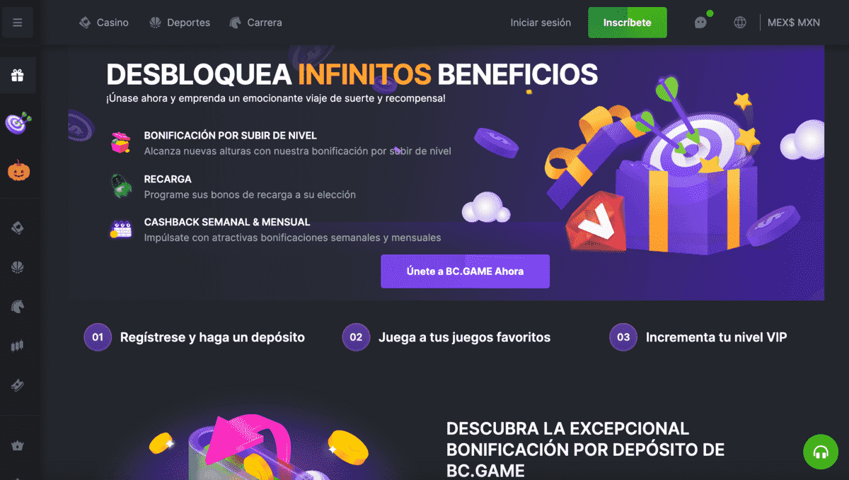 retirada instantanea bcgame