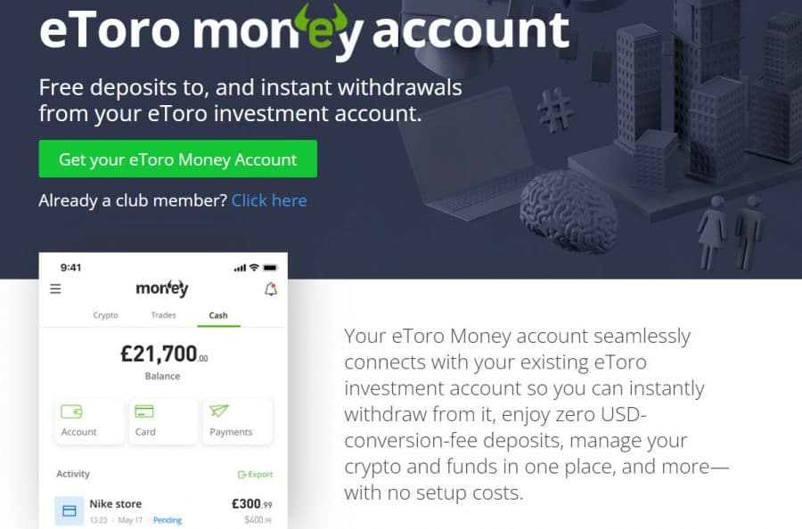 etoro money account