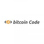 Bitcoin Code vierkant logo