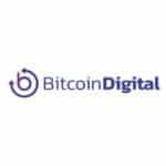 Bitcoin Digital vierkant logo