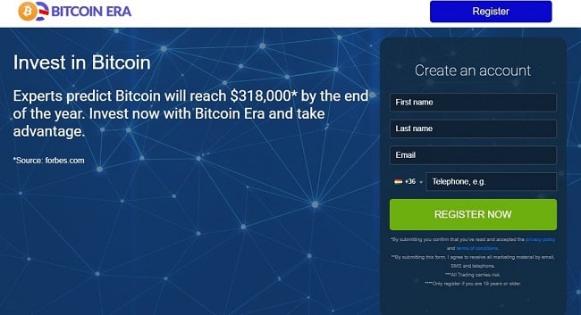 Bitcoin Era website