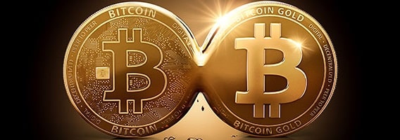 Bitcoin en bitcoin gold