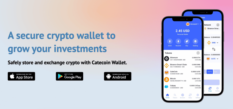 CateCoin wallet