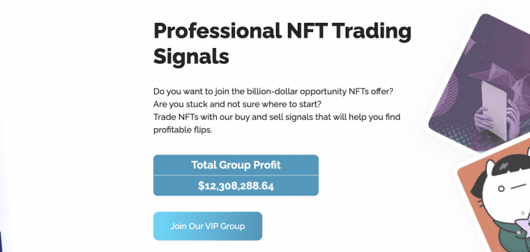 NFT Signals 12 miljoen winst