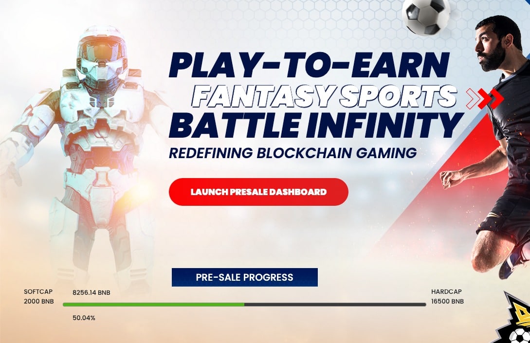 Battle Infinity presale 50% sold out