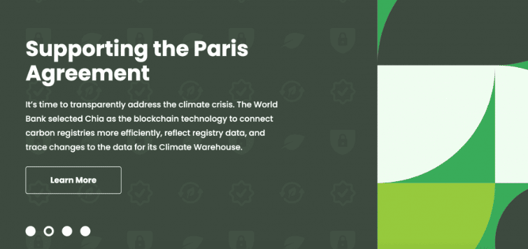 Supporting the paris agreement groene crypto