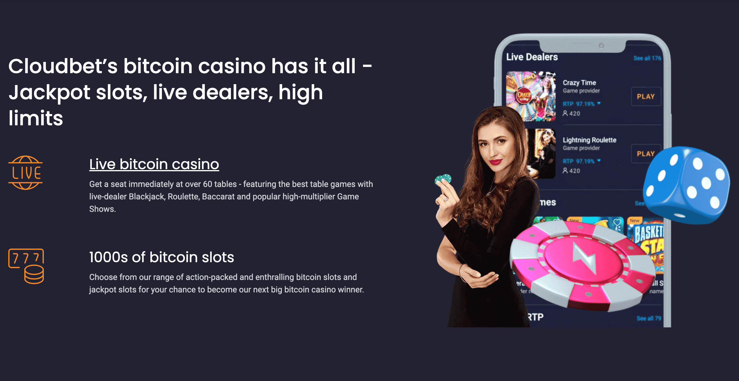 cloudbet ethereum casino app