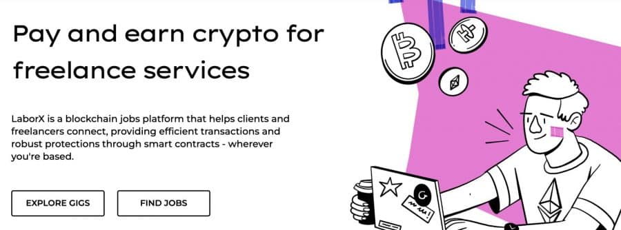 verdien gratis crypto door te werken op freelance websites