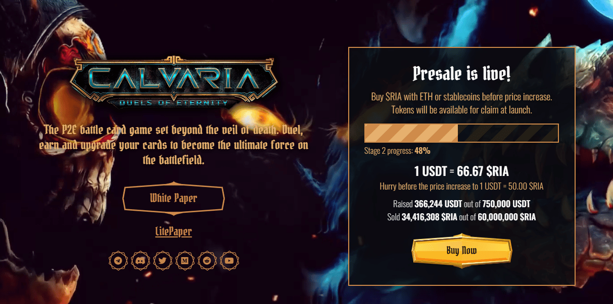 calvaria populaire crypto
