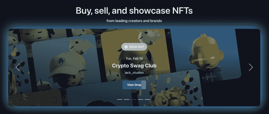 crypto.com nft project