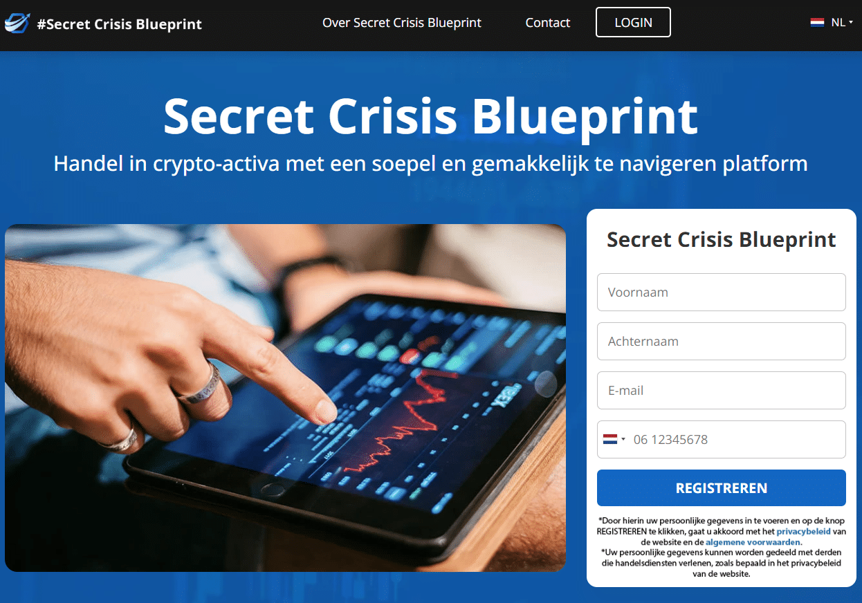 secret crisis blueprint inloggen