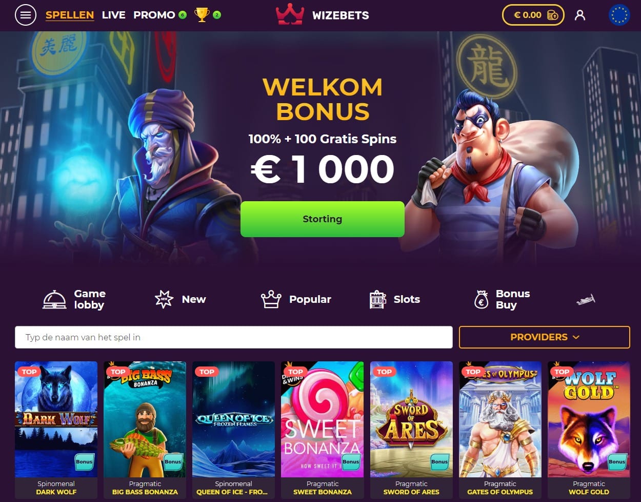 nieuwe online casino's nederland - WizeBets 