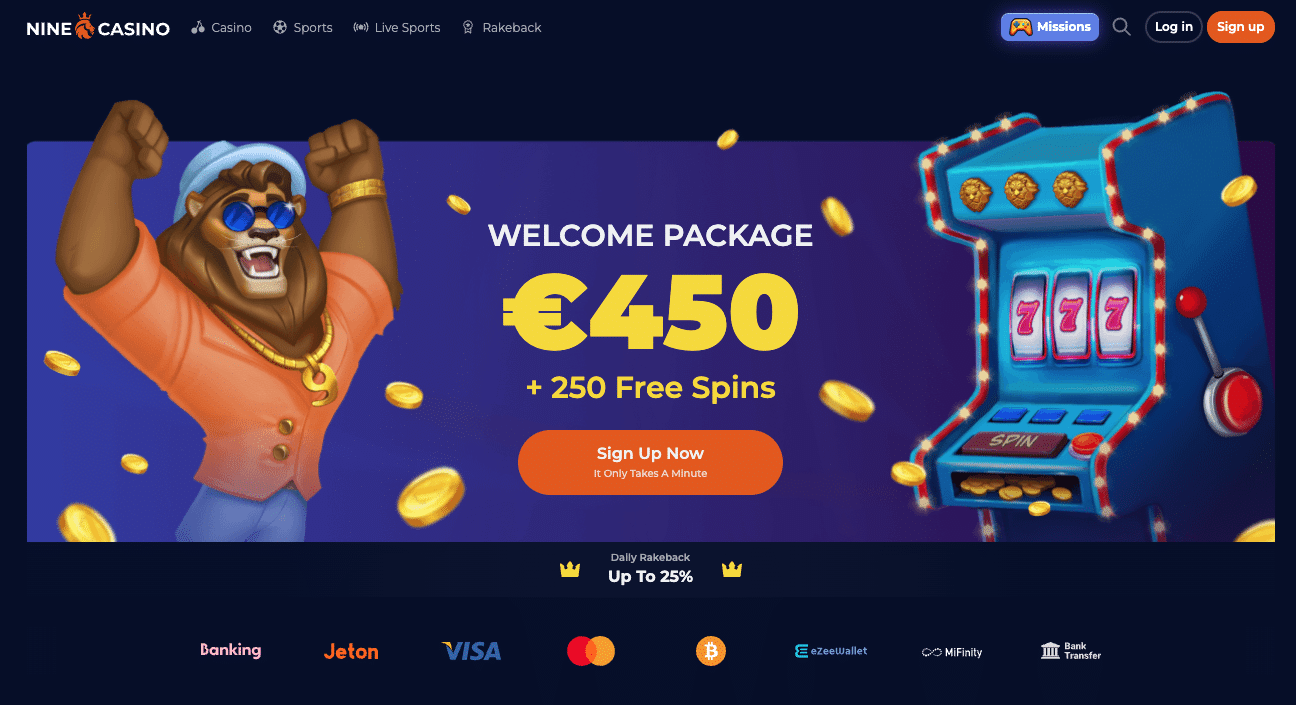 nine casino - een van de beste online casinos van belgie!