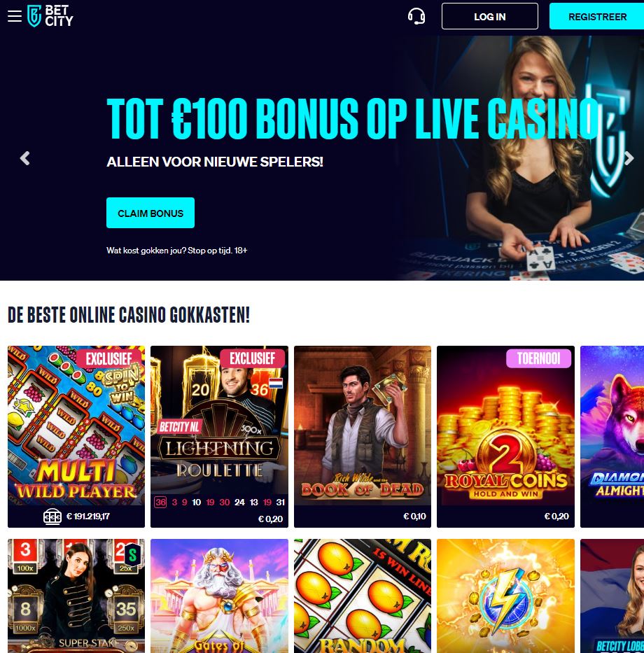 Online Casino met Gratis Startgeld