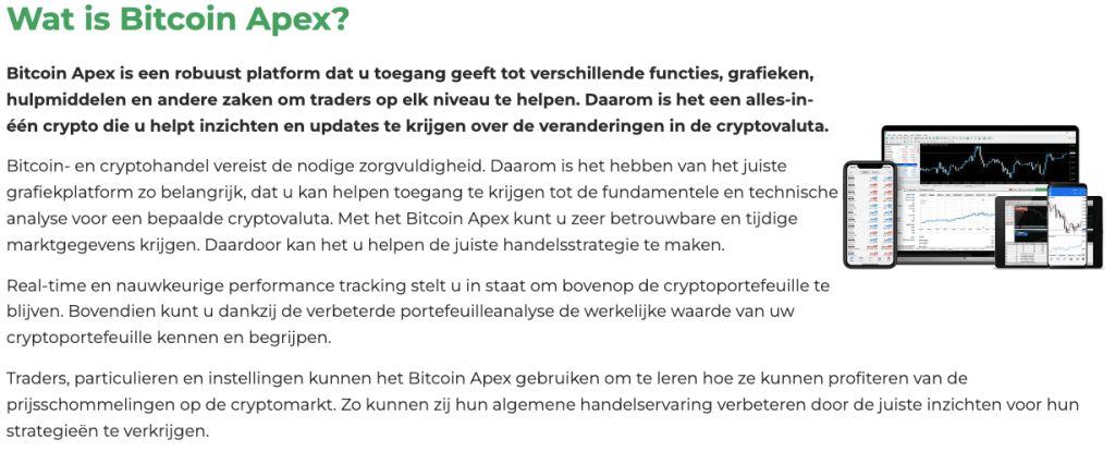 Bitcoin Apex Waarom