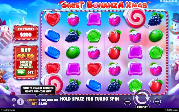 Sweet Bonanza Xmas slot