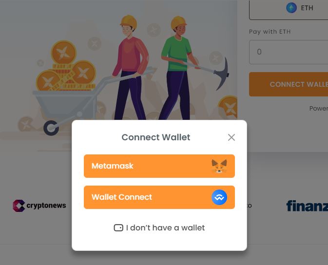 Bitcoin Minetrix Wallet Verbinden
