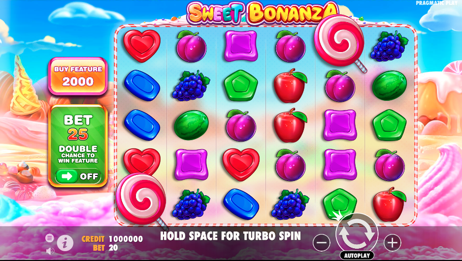 spilleautomat sweet bonanza