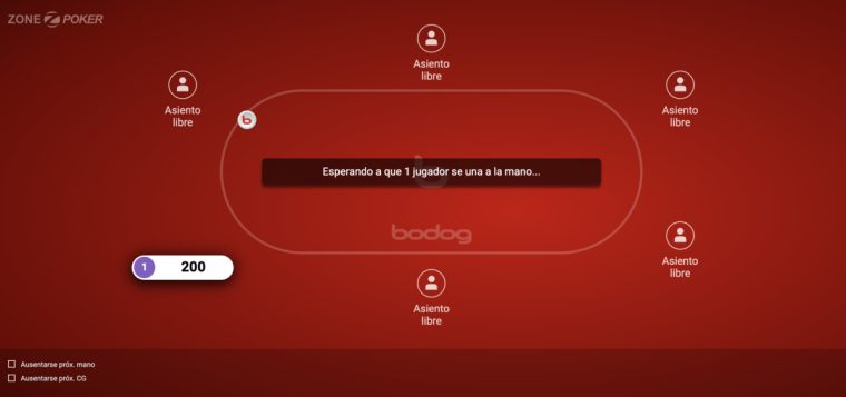 Omaha Póker disponible en Bodog Perú