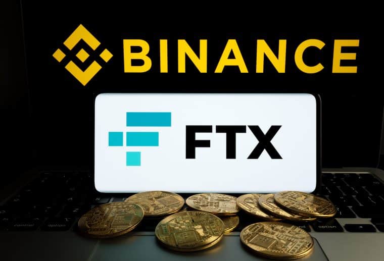 Binance i FTX logo