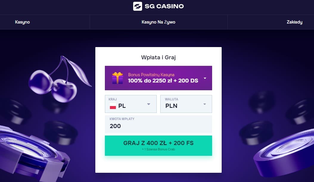 sg casino strona główna kasyna online