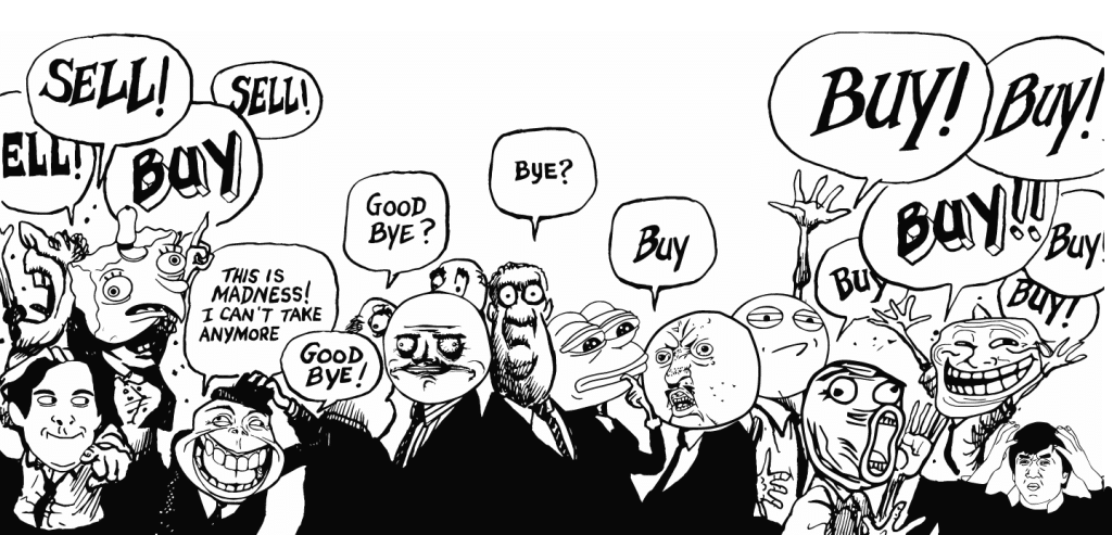 Grafika Wall Street Memes