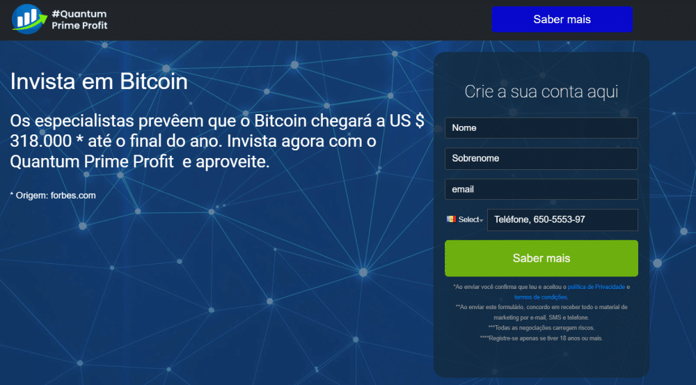 Quantum Prime Profit é confiável? Avaliação completa