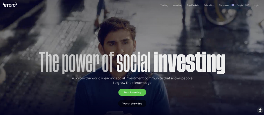 eToro - conceptul de investiții sociale