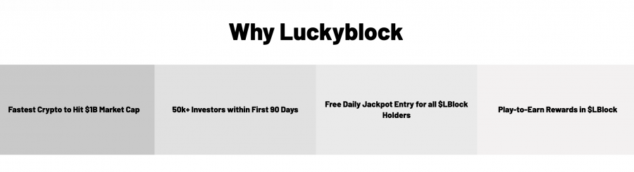 Avantajele principale Luckyblock
