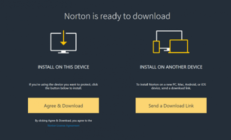 Instalați Norton