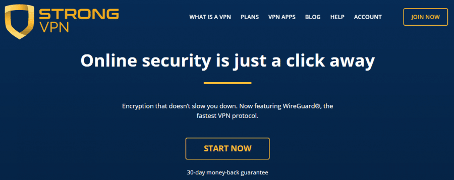 StrongVPN - O aplicație de tip VPN excelentă