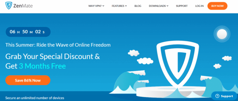Zenmate - Cel mai ieftin serviciu de tip VPN