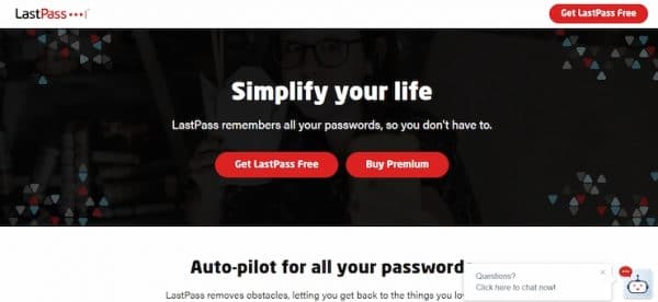 LastPass — Cel mai bun pentru interfața sa prietenoasă