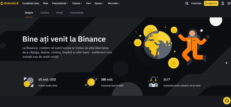 Binance - site oficial