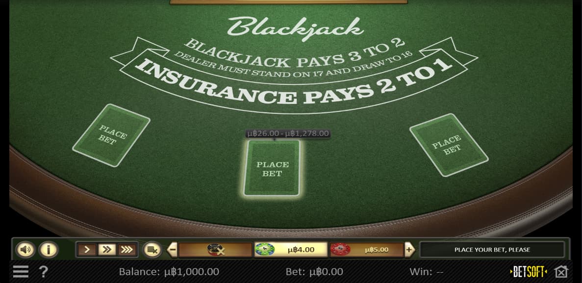 Igrajte besplatne igre online Blackjack kazina